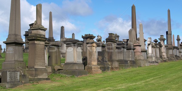 Glasgow necropolis Stock photo © claudiodivizia