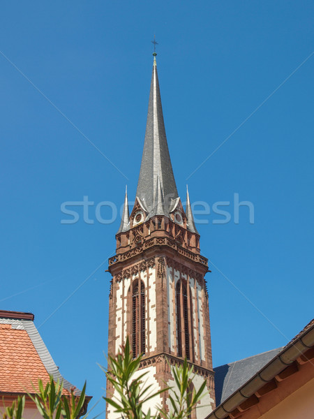 St Elizabeth church in Darmstadt Stock photo © claudiodivizia