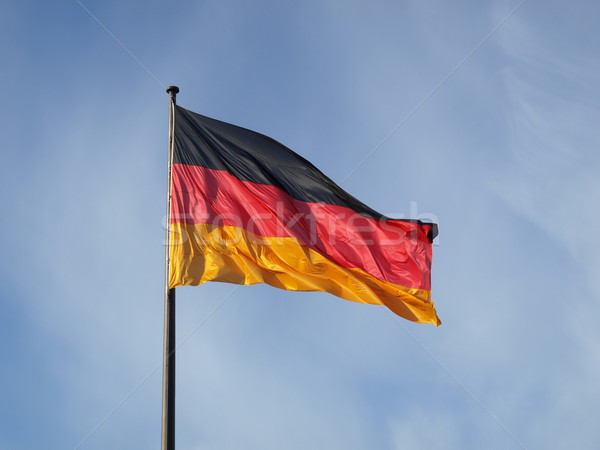 Stock foto: Flagge · Deutschland · rot · schwarz · Land · Berlin