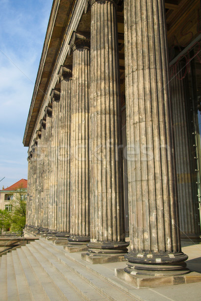 Berlin muzeum starocie rok Niemcy miasta Zdjęcia stock © claudiodivizia