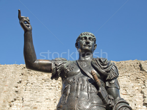Emperor Trajan Statue Stock photo © claudiodivizia