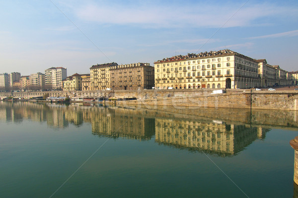 River Po, Turin Stock photo © claudiodivizia