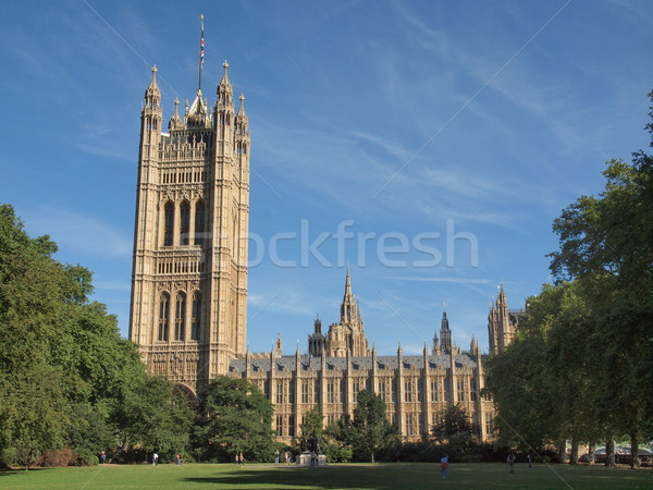 Case parlamento westminster palazzo Londra gothic Foto d'archivio © claudiodivizia