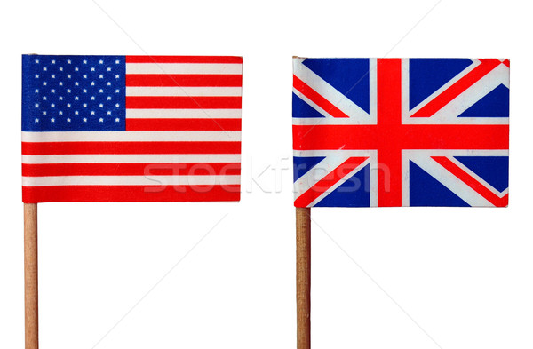 UK and USA flag Stock photo © claudiodivizia