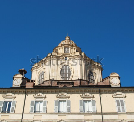 Stock photo: San Lorenzo church, Turin