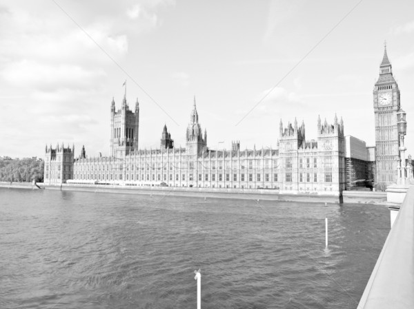Evler parlamento westminster saray Londra Gotik Stok fotoğraf © claudiodivizia