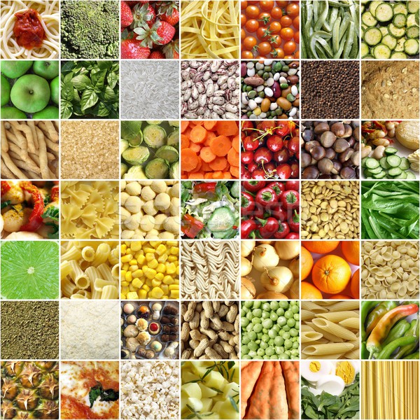 Food collage Stock photo © claudiodivizia