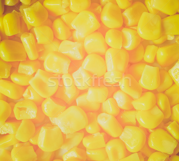 Retro look Maize corn Stock photo © claudiodivizia