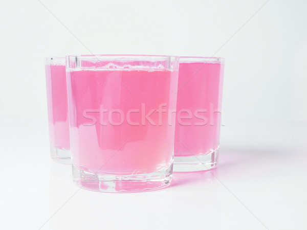 Rózsaszín grapefruit dzsúz szemüveg kontinentális reggeli asztal Stock fotó © claudiodivizia