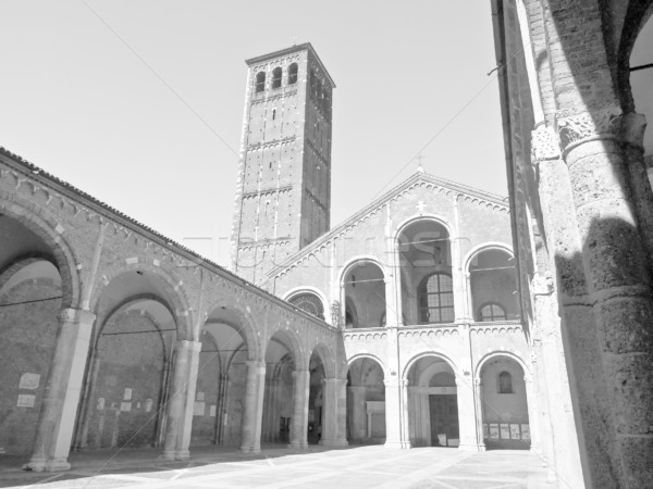 Sant Ambrogio church, Milan Stock photo © claudiodivizia