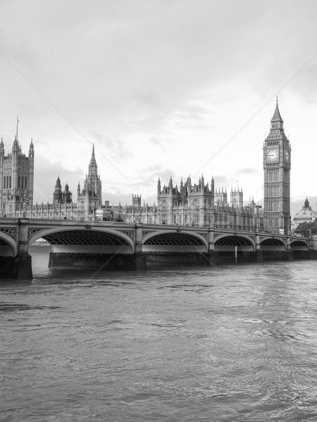 Westminster ponte panorama case parlamento Big Ben Foto d'archivio © claudiodivizia