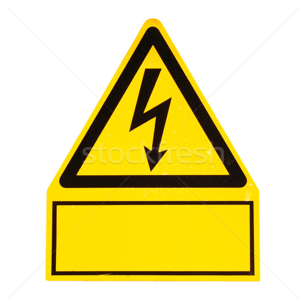 Danger of death Electric shock Stock photo © claudiodivizia