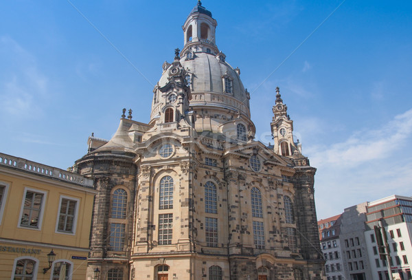 Frauenkirche Dresden Stock photo © claudiodivizia