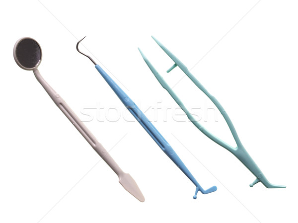 Dentist tools isolated Stock photo © claudiodivizia