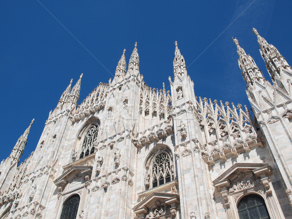 Stockfoto: Milaan · gothic · kathedraal · kerk · Italië