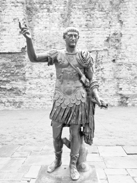 Emperor Trajan Statue Stock photo © claudiodivizia