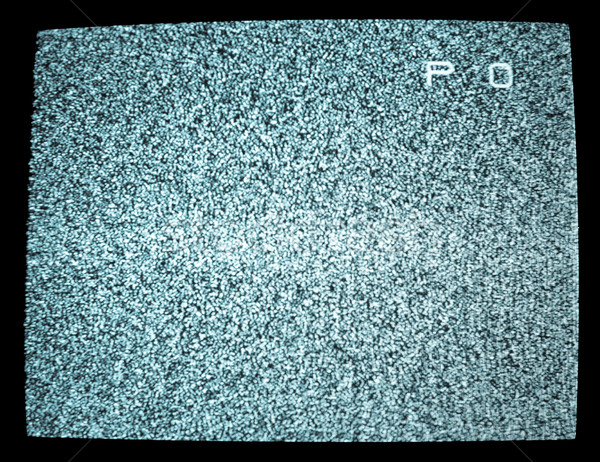 Gürültü tv ekran serin televizyon sanat Stok fotoğraf © claudiodivizia