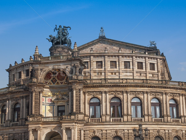 Dresden Semperoper Stock photo © claudiodivizia