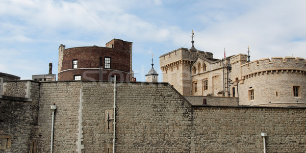 Torre Londres medieval castillo prisión piedra Foto stock © claudiodivizia