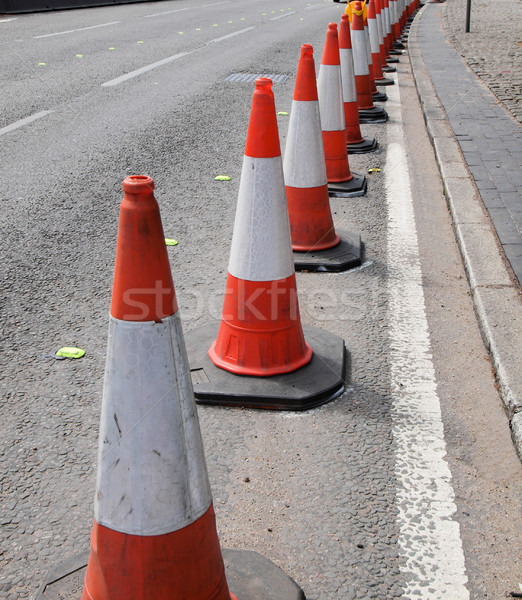 Traffic cone Stock photo © claudiodivizia