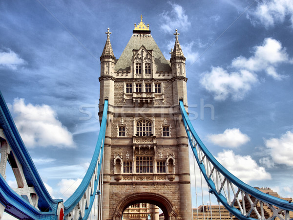 塔橋 倫敦 河 泰晤士 高 動態 商業照片 © claudiodivizia
