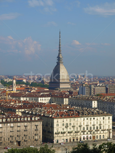 Taupe torino construction vintage statue [[stock_photo]] © claudiodivizia