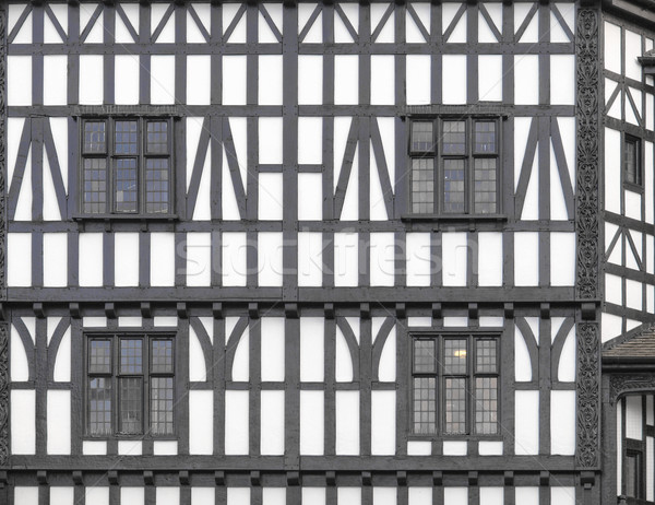 Tudor building Stock photo © claudiodivizia