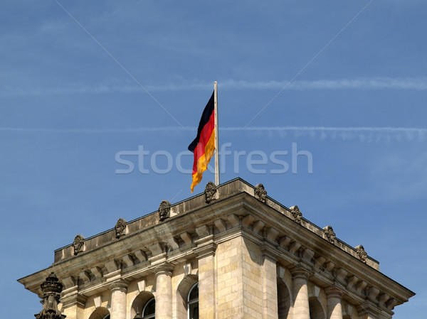Berlijn huizen parlement Duitsland Stockfoto © claudiodivizia