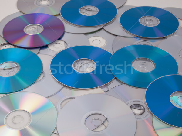 Stock photo: CD DVD DB Bluray disc