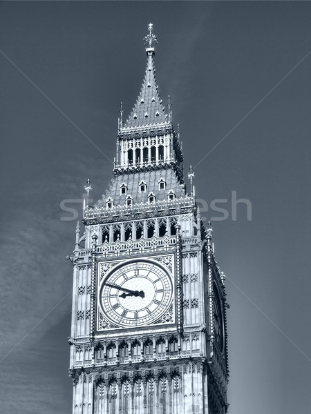 Big Ben maisons parlement westminster palais Londres [[stock_photo]] © claudiodivizia