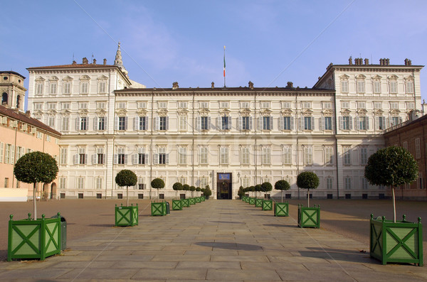 Palazzo Reale, Turin Stock photo © claudiodivizia