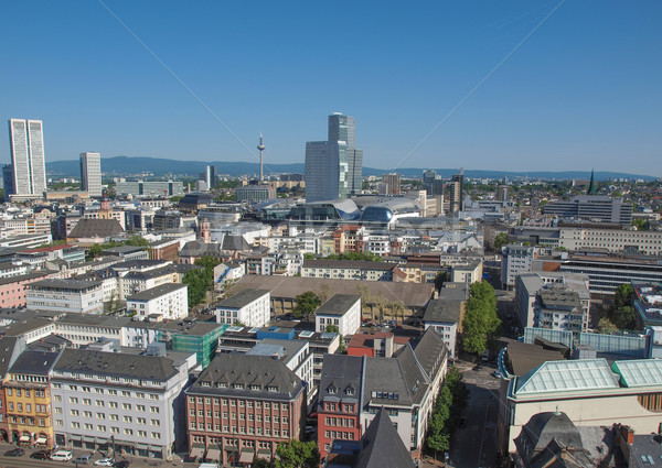 Frankfurt cidade principal Alemanha Foto stock © claudiodivizia