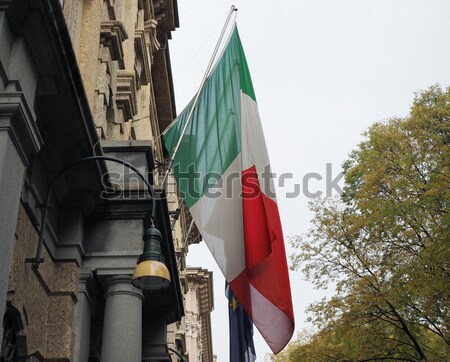 Flags, Turin, Italy Stock photo © claudiodivizia