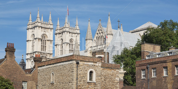 Stock fotó: Westminster · apátság · templom · London · retro · Anglia