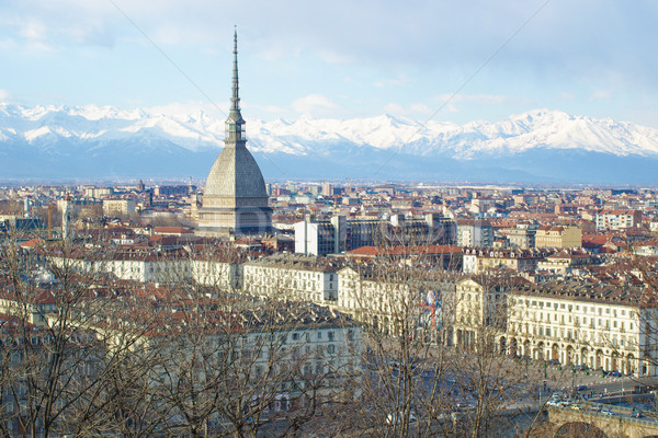 Italie panorama colline taupe célèbre [[stock_photo]] © claudiodivizia