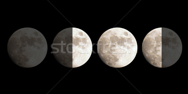 Moon phases Stock photo © claudiodivizia