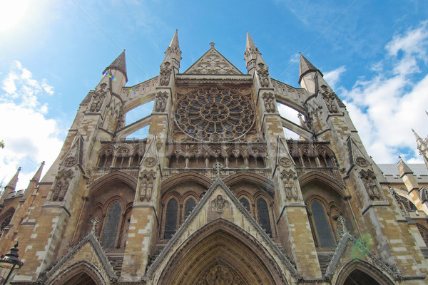 Westminster abadia igreja Londres vintage europa Foto stock © claudiodivizia