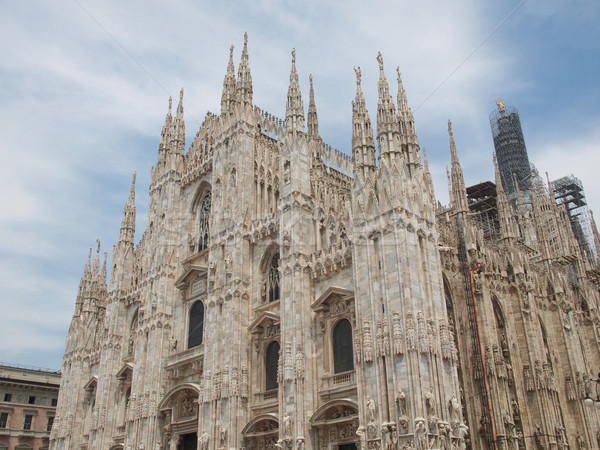 Stockfoto: Milaan · gothic · kathedraal · kerk · Italië