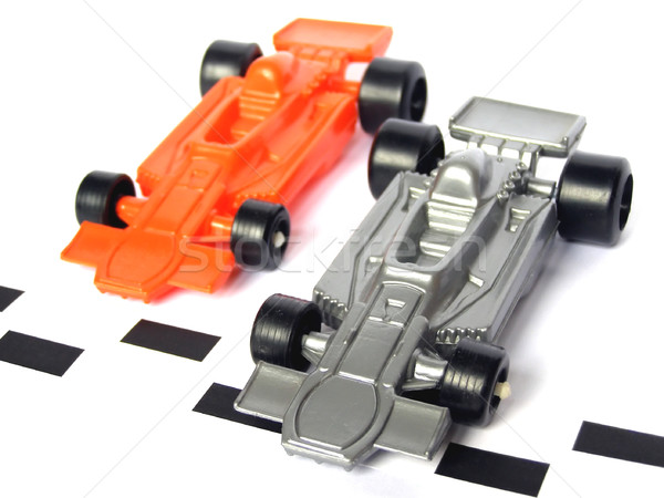 F1 Formuły wyścigi samochodu zabawki model Zdjęcia stock © claudiodivizia