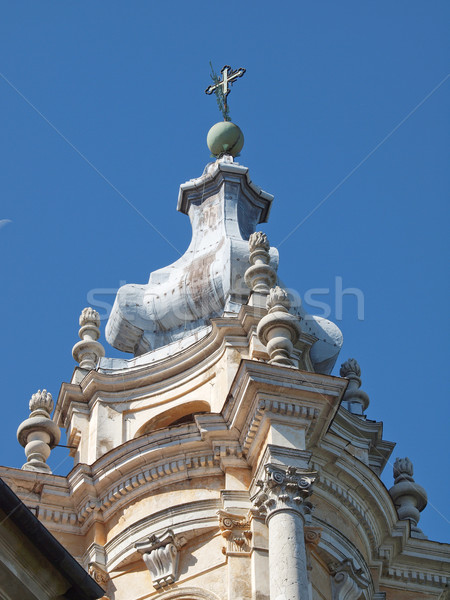 Basílica Itália antigo barroco abadia Foto stock © claudiodivizia