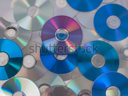 Stock photo: CD DVD DB Bluray disc