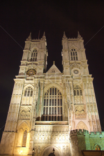 Westminster abbazia chiesa Londra notte view Foto d'archivio © claudiodivizia