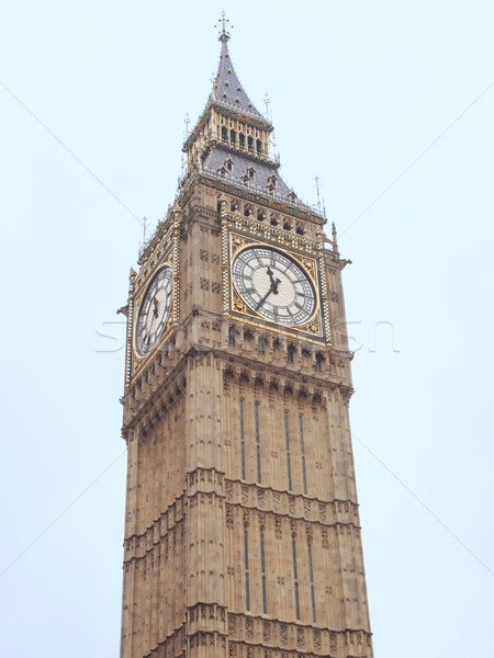 Big Ben maisons parlement westminster palais Londres [[stock_photo]] © claudiodivizia