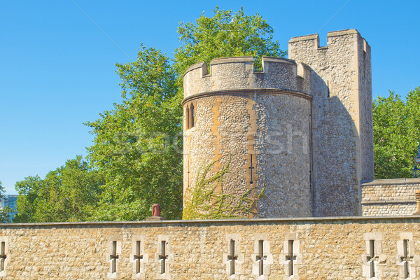 башни Лондон средневековых замок тюрьмы стены Сток-фото © claudiodivizia