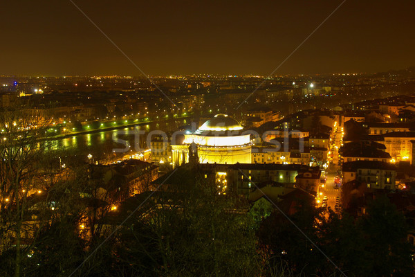 River Po, Turin Stock photo © claudiodivizia