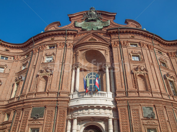 Torino sede primo italiana case parlamento Foto d'archivio © claudiodivizia