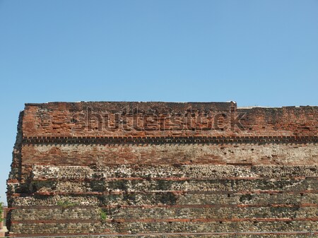 Romaine mur ruines anciens torino [[stock_photo]] © claudiodivizia