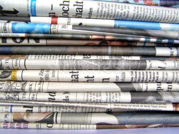 Newspapers Stock photo © claudiodivizia