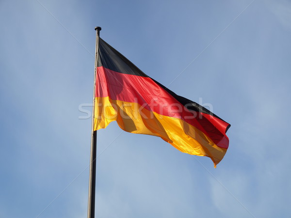 [[stock_photo]]: Pavillon · Allemagne · rouge · noir · pays · Berlin