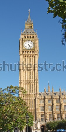 Big Ben casas parlamento westminster palacio Londres Foto stock © claudiodivizia